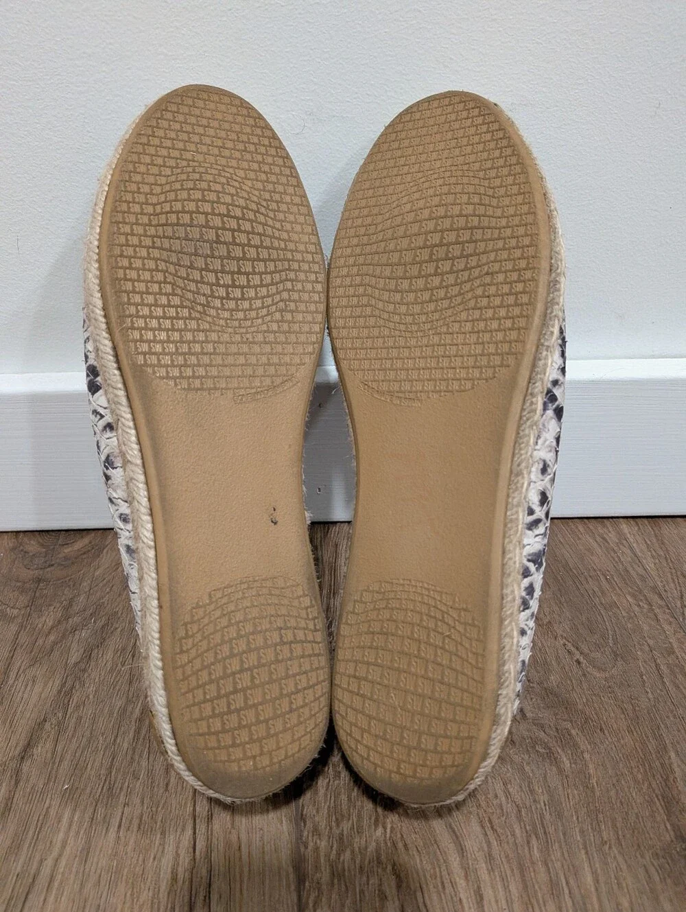 Stuart Weitzman Catalan Snake Print Espadrilles